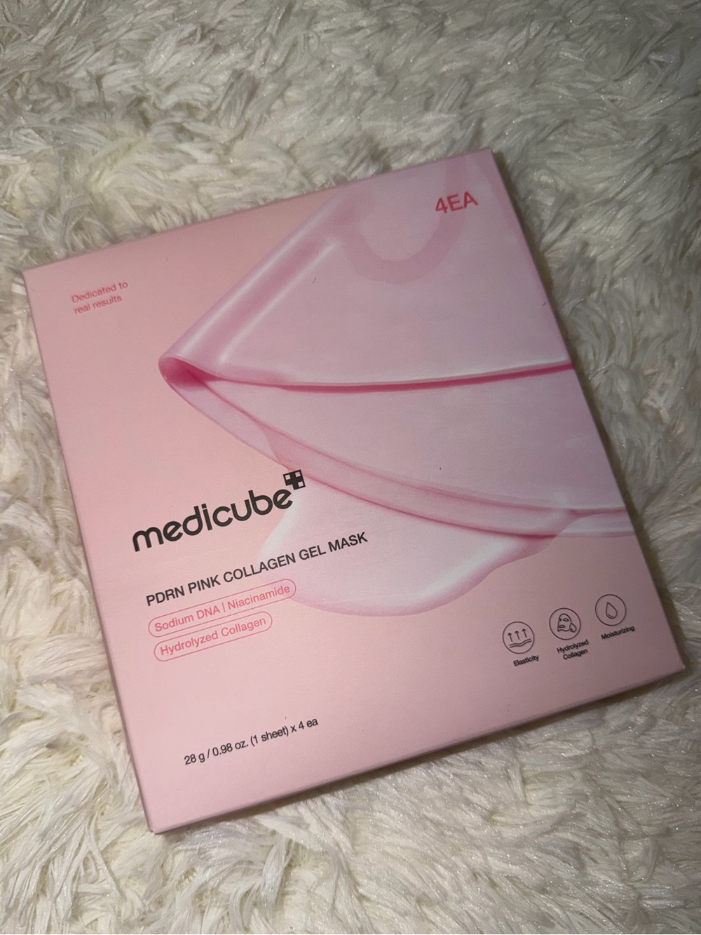 NWB Medicube PDRN Pink Collagen Gel Mask 4 Pack